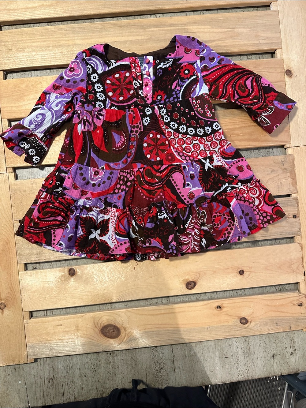 Vintage Zara abstract dress size 2-3 years